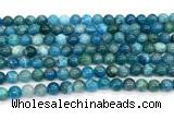 CAP754 15 inches 4mm round apatite gemstone beads wholesale