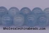 CAQ125 15.5 inches 12mm round AAA grade natural aquamarine beads