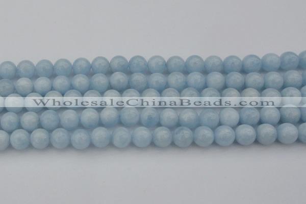 CAQ703 15.5 inches 10mm round natural aquamarine beads wholesale