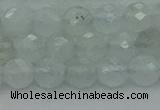 CAQ820 15.5 inches 6mm faceted round aquamarine beads wholesale