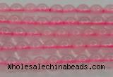 CBC300 15.5 inches 4mm round pink chalcedony beads wholesale