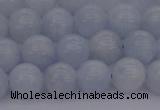 CCA406 15.5 inches 8mm round blue calcite gemstone beads