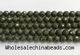 CCB793 15.5 inches 10mm faceted round gemstone beads wholesale
