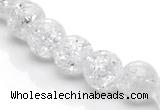 CCC15 grade A 10mm round white crystal beads Wholesale