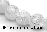 CCC16 grade A 12mm round white crystal beads Wholesale