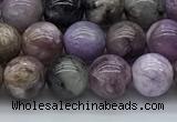 CCG132 15.5 inches 6mm round natural charoite gemstone beads