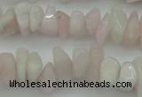 CCH657 15.5 inches 8*12mm - 10*14mm morganite gemstone chips beads