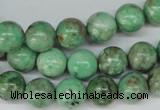 CCO103 15.5 inches 10mm round dyed natural chrysotine beads
