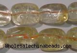 CCR220 15.5 inches 14*23mm nuggets natural citrine gemstone beads