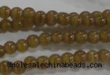 CCT1109 15 inches 2mm round tiny cats eye beads wholesale