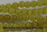 CCT1151 15 inches 3mm round tiny cats eye beads wholesale