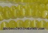 CCT1208 15 inches 4mm round cats eye beads wholesale