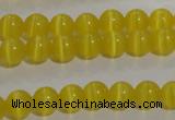 CCT1209 15 inches 4mm round cats eye beads wholesale