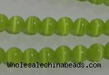 CCT1222 15 inches 4mm round cats eye beads wholesale