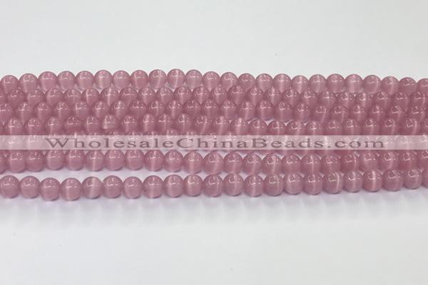 CCT1405 15 inches 4mm, 6mm round cats eye beads