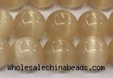 CCT1436 15 inches 8mm, 10mm, 12mm round cats eye beads