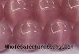 CCT1471 15 inches 14mm round cats eye beads