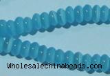 CCT203 15 inches 2*4mm rondelle cats eye beads wholesale