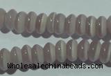 CCT233 15 inches 3*6mm rondelle cats eye beads wholesale