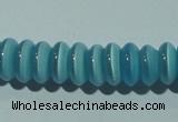 CCT264 15 inches 3*7mm rondelle cats eye beads wholesale