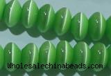 CCT289 15 inches 5*8mm rondelle cats eye beads wholesale