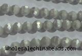 CCT302 15 inches 4mm faceted round cats eye beads wholesale