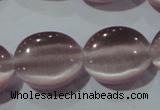 CCT693 15 inches 10*12mm oval cats eye beads wholesale