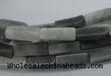 CCU503 15.5 inches 4*13mm cuboid eagle eye jasper beads wholesale