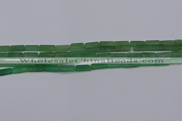 CCU733 15.5 inches 4*13mm cuboid green aventurine beads wholesale
