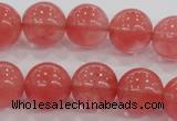 CCY106 15.5 inches 16mm round cherry quartz beads wholesale