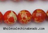 CDE2008 15.5 inches 20mm round dyed sea sediment jasper beads