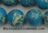 CDE2239 15.5 inches 20mm round dyed sea sediment jasper beads