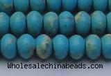 CDE2645 15.5 inches 13*18mm rondelle dyed sea sediment jasper beads