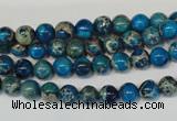 CDE265 15.5 inches 6mm round dyed sea sediment jasper beads