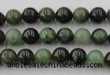 CDJ252 15.5 inches 8mm round Canadian jade beads wholesale