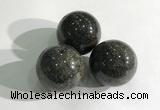 CDN1168 30mm round jasper decorations wholesale