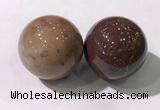 CDN1213 40mm round agate decorations wholesale