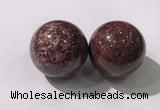 CDN1310 40mm round jasper decorations wholesale
