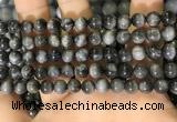 CEE519 15.5 inches 6mm round eagle eye jasper beads wholesale