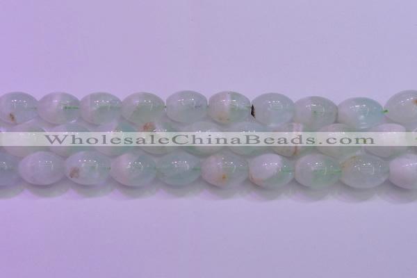 CFL1205 15.5 inches 15*20mm rice green fluorite gemstone beads