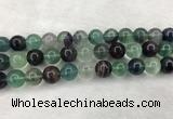 CFL1456 15.5 inches 16mm round fluorite beads wholesale