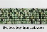 CGA720 15.5 inches 4*6mm rondelle hydrogrossular gemstone beads