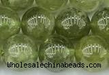 CGA852 15 inches 10mm round green garnet beads