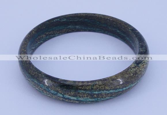 CGB212 Inner diameter 62mm fashion dyed long spar stone bangle