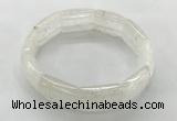 CGB3400 7.5 inches 15*21mm white crystal bracelets wholesale