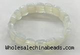 CGB3442 7.5 inches 10*15mm faceted marquise opal bracelets