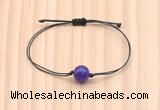 CGB9905 Fashion 12mm candy jade adjustable bracelet jewelry