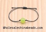 CGB9910 Fashion 12mm candy jade adjustable bracelet jewelry