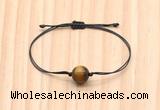 CGB9968 Fashion 12mm yellow tiger eye adjustable bracelet jewelry