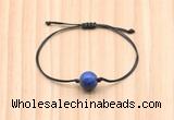 CGB9979 Fashion 12mm lapis lazuli adjustable bracelet jewelry
